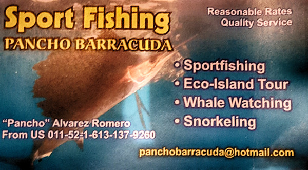 Pancho Barracuda fishing captain
