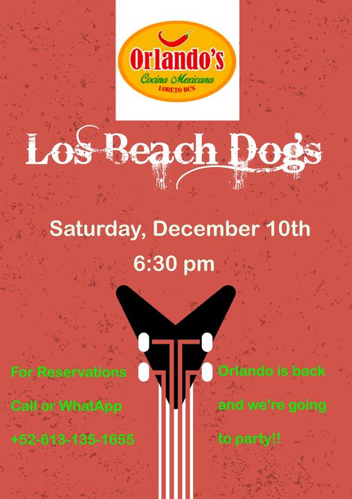 Los Beach Dogs at Orlando's Restaurant