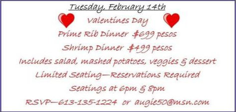 Valentine's Day 2023 at Augie's
