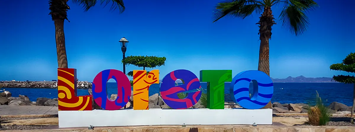 Loreto Mexico Sign