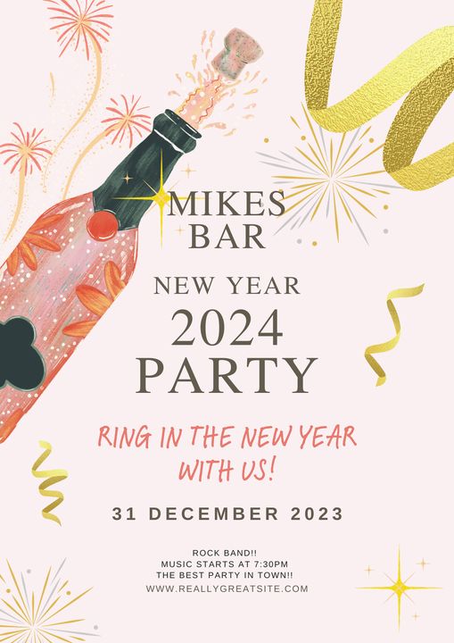 New Years Eve 2023 at Mike's Bar