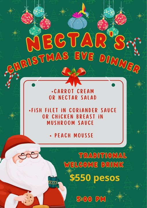 Nectar Christmas Eve Dinner 2023
