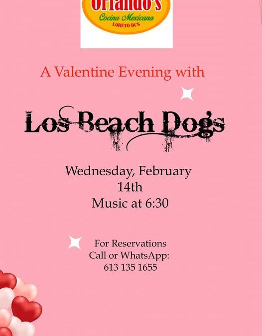 A Valentine Evening With Los Beach Dogs