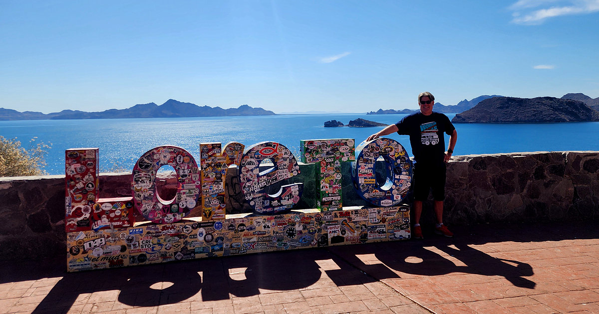 Foster with Loreto sign